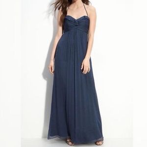 Amsale Silk Chiffon Gown G425C